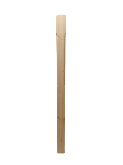 Stop chamfer Newel Post
