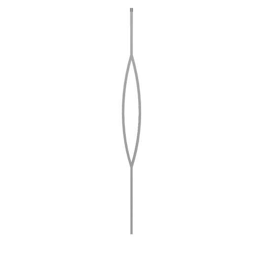 Marquis Modern Hollow Iron Baluster