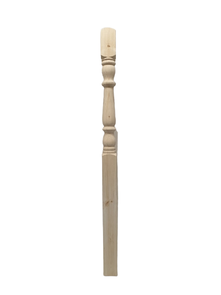 Tulip turned Newel post