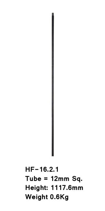 Plain Square Bar Iron Baluster