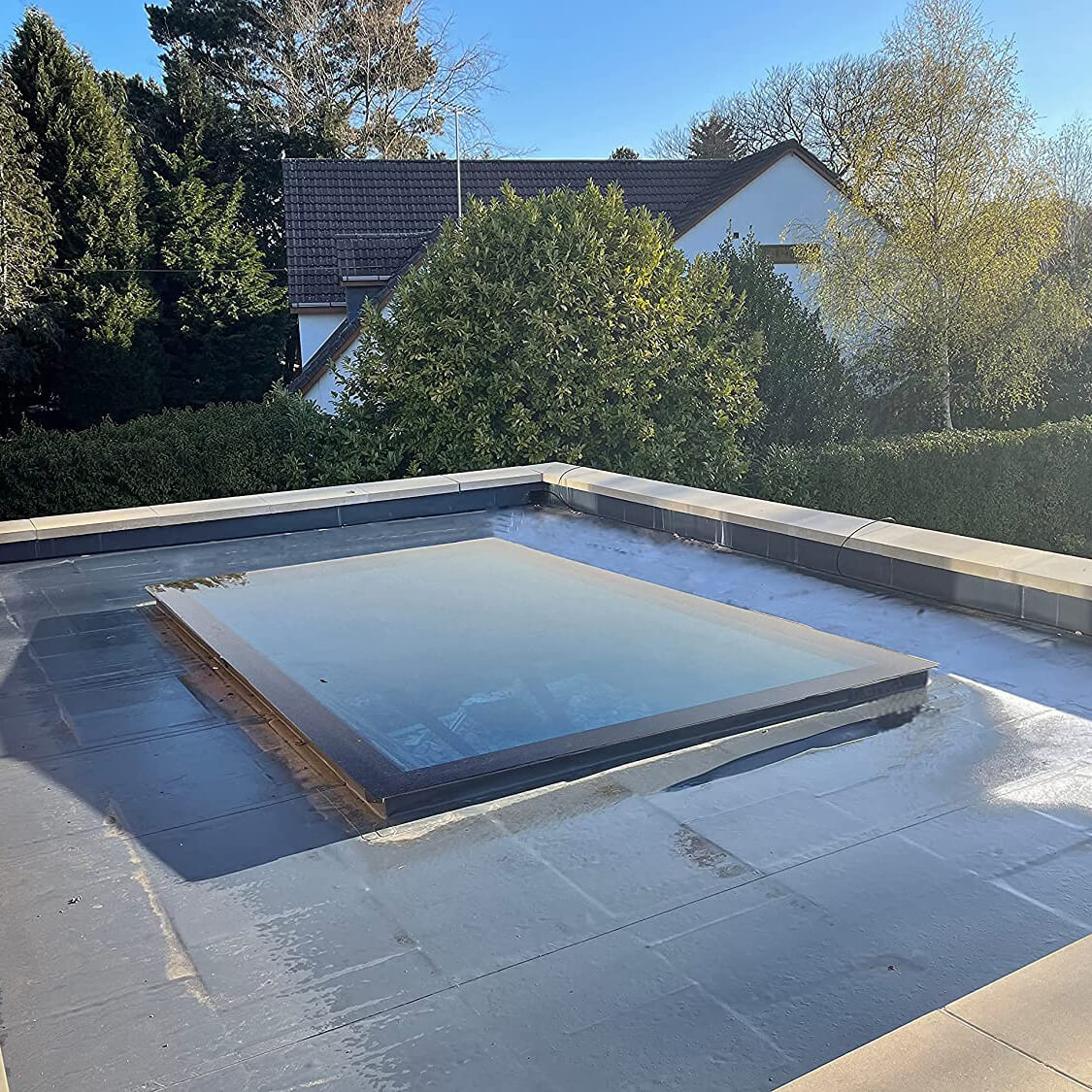 Frameless Rooflight Glass