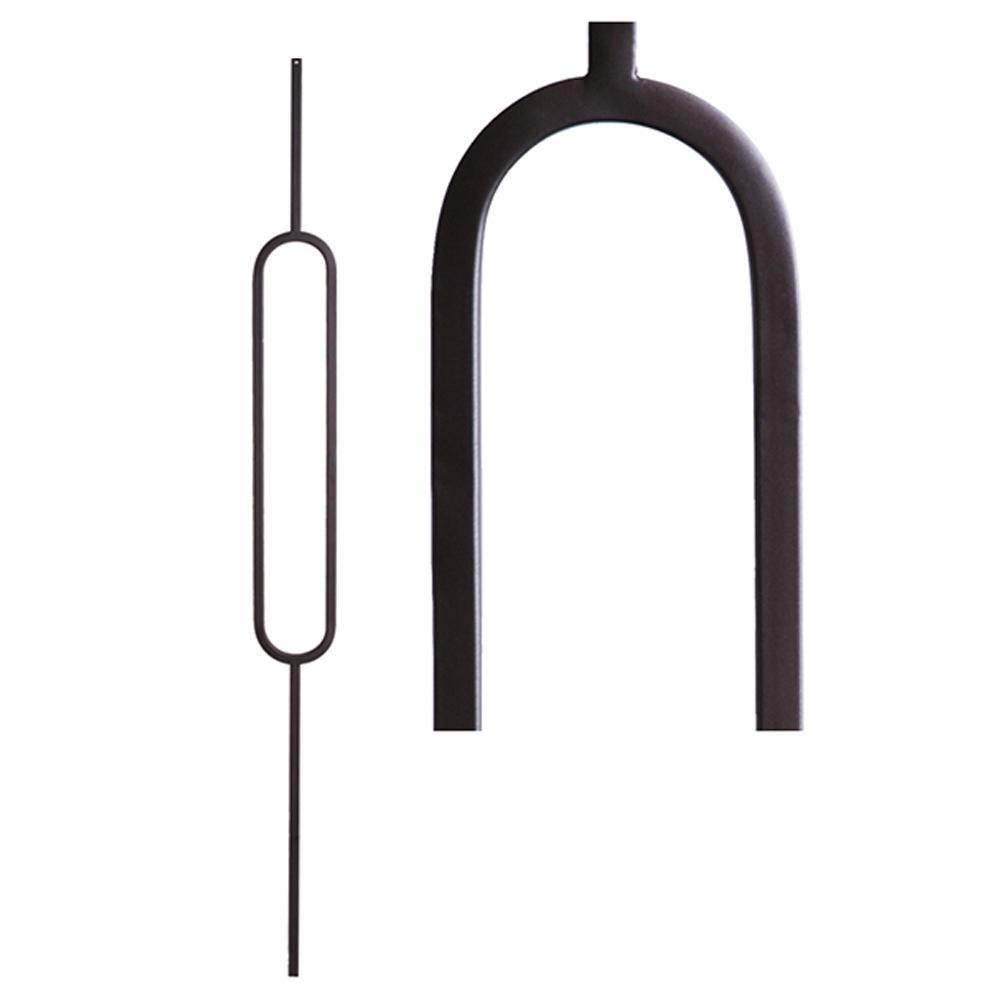 Single Oval Hollow Iron Baluster