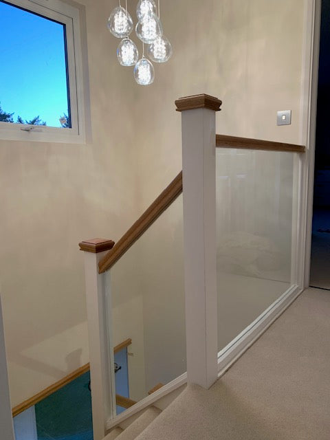 Embedded Glass - Staircase Rake